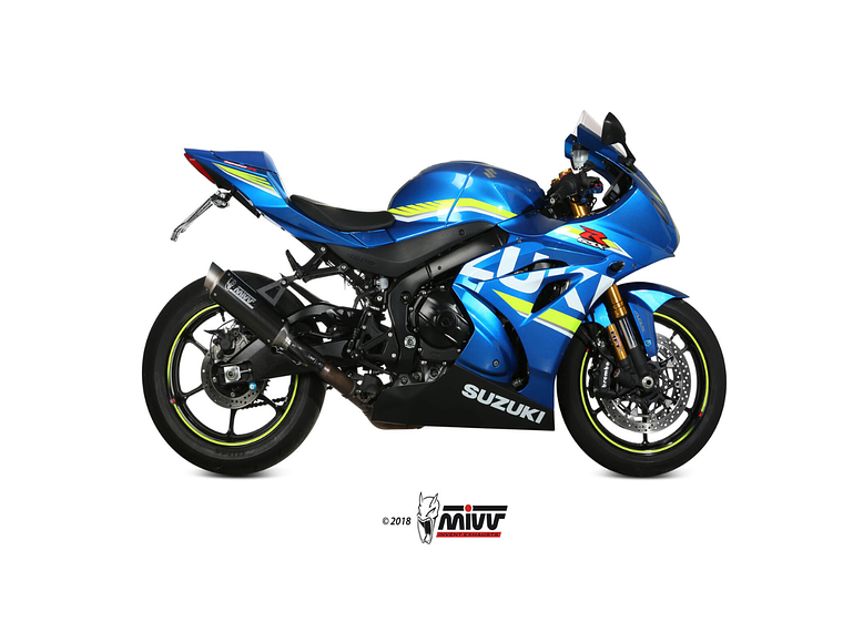 Escape MIVV GPPRO Preto Suzuki GSX-R 1000 2017-2021  4