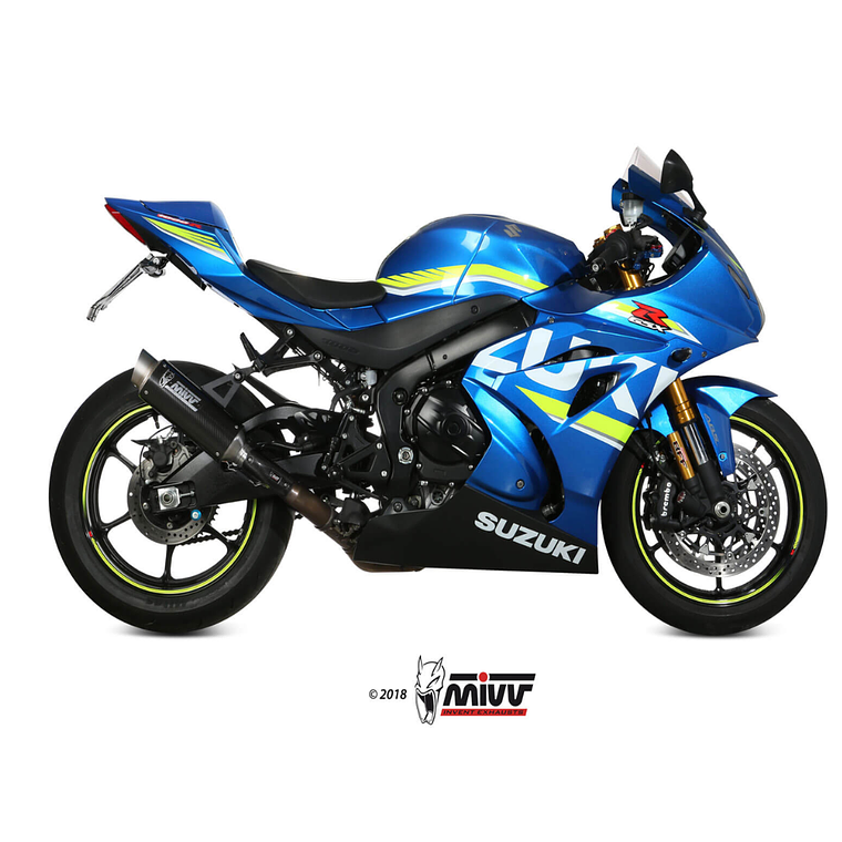 Escape MIVV GPPRO Preto Suzuki GSX-R 1000 2017-2021  4