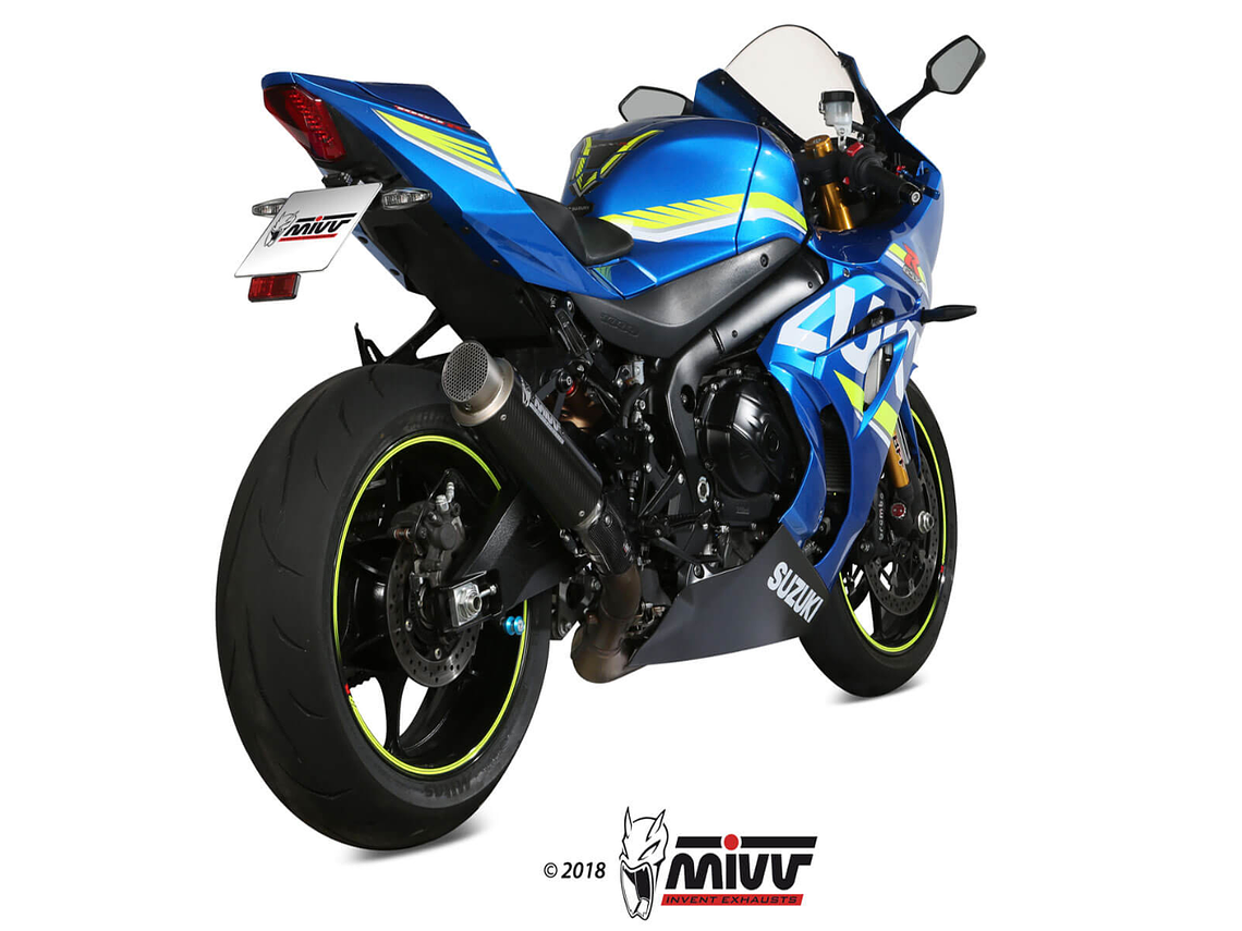 Escape MIVV GPPRO Preto Suzuki GSX-R 1000 2017-2021  5