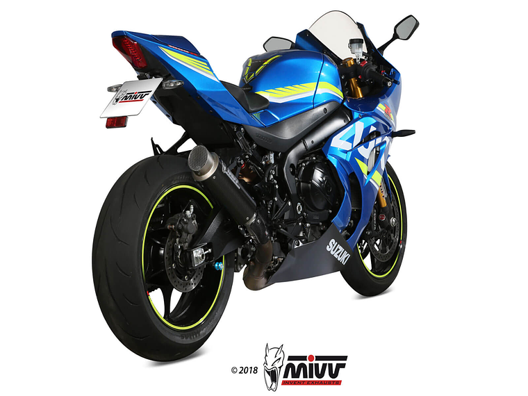 Escape MIVV GPPRO Preto Suzuki GSX-R 1000 2017-2021  5