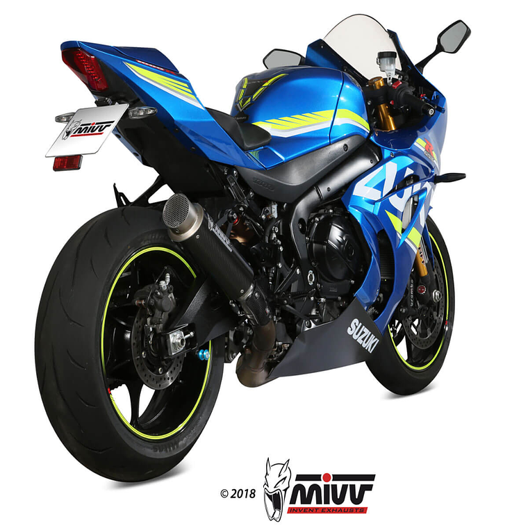 Escape MIVV GPPRO Preto Suzuki GSX-R 1000 2017-2021  5