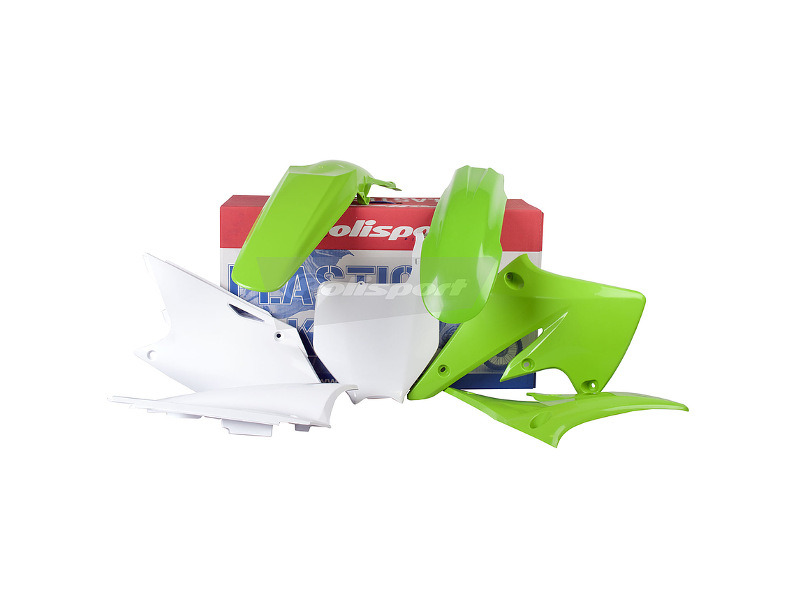 Kit Plásticos Kawasaki KX250F 2004-2005 (Cor OEM) 90091 1