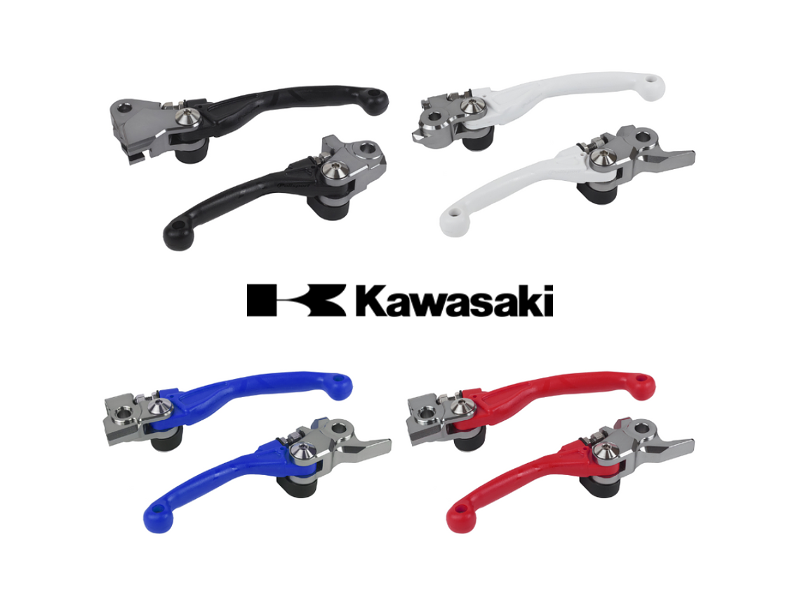 Kit Manetes Inquebráveis Kawasaki - Polisport 1