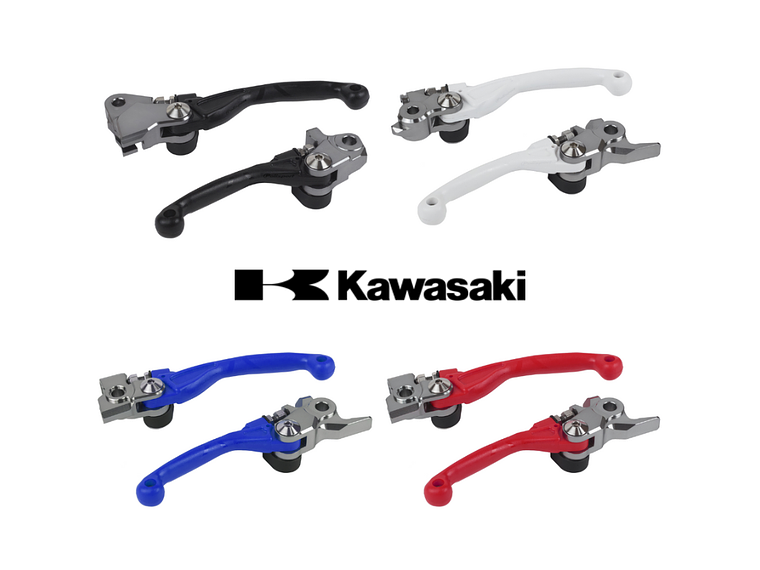 Kit Manetes Inquebráveis Kawasaki - Polisport 1