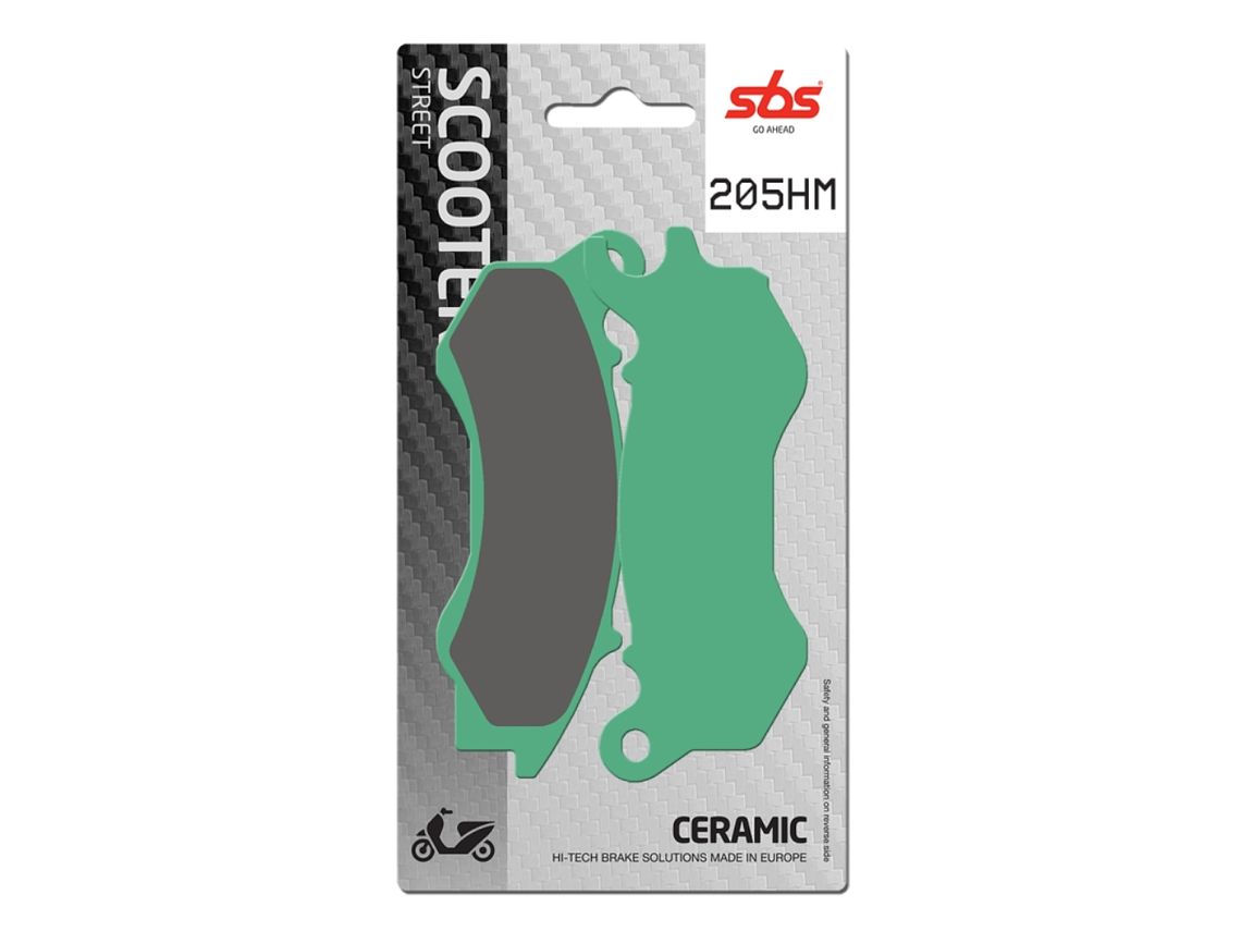 Pastilhas de Travão 205HM - SBS 1