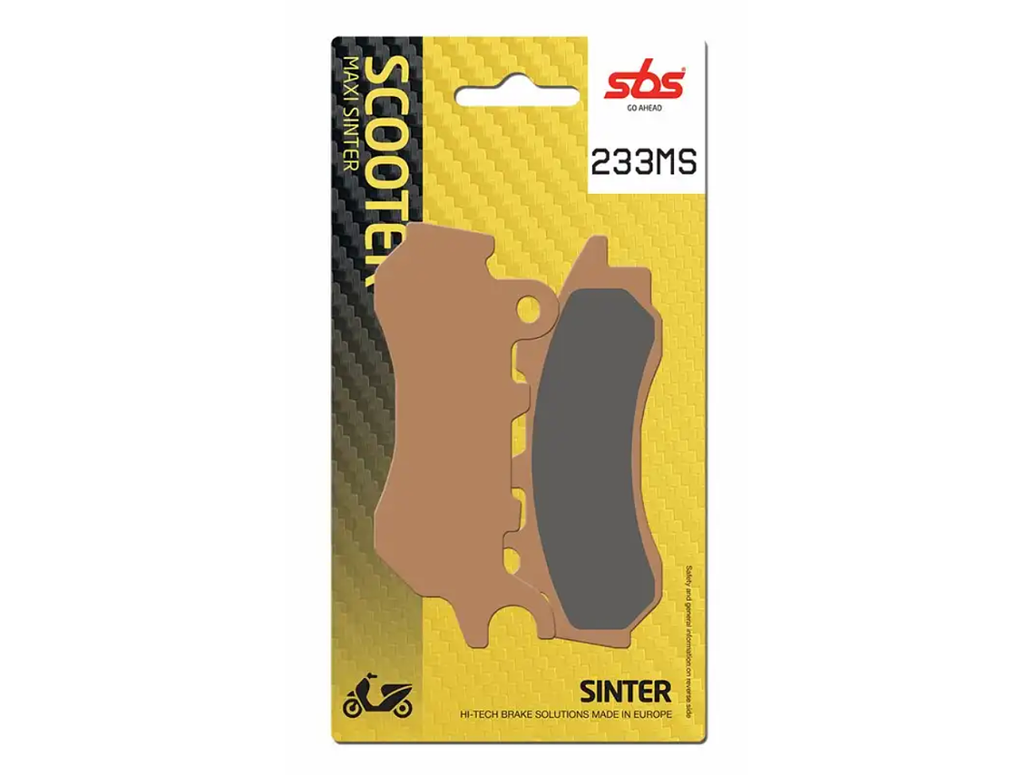 Pastilhas de Travão PCX 125 18/20 233MS - SBS 1