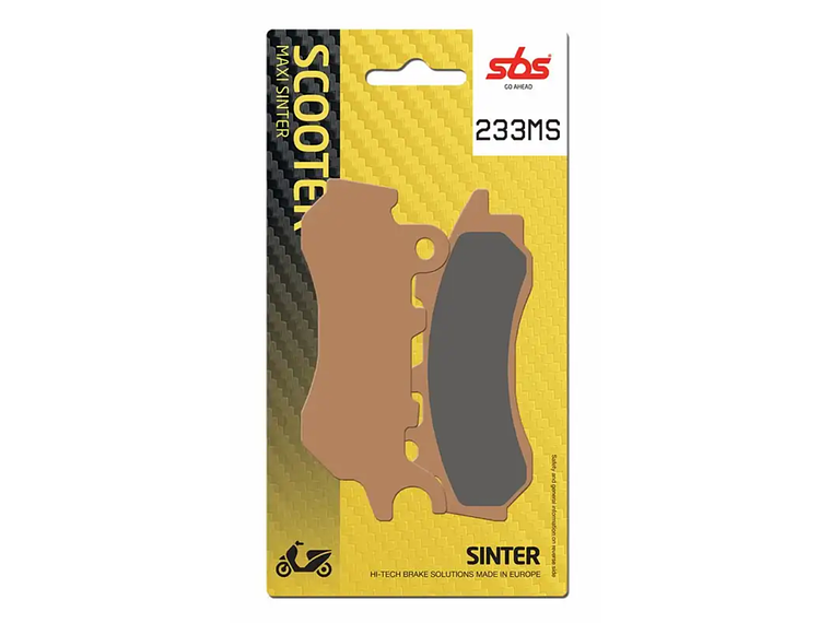 Pastilhas de Travão PCX 125 18/20 233MS - SBS 1