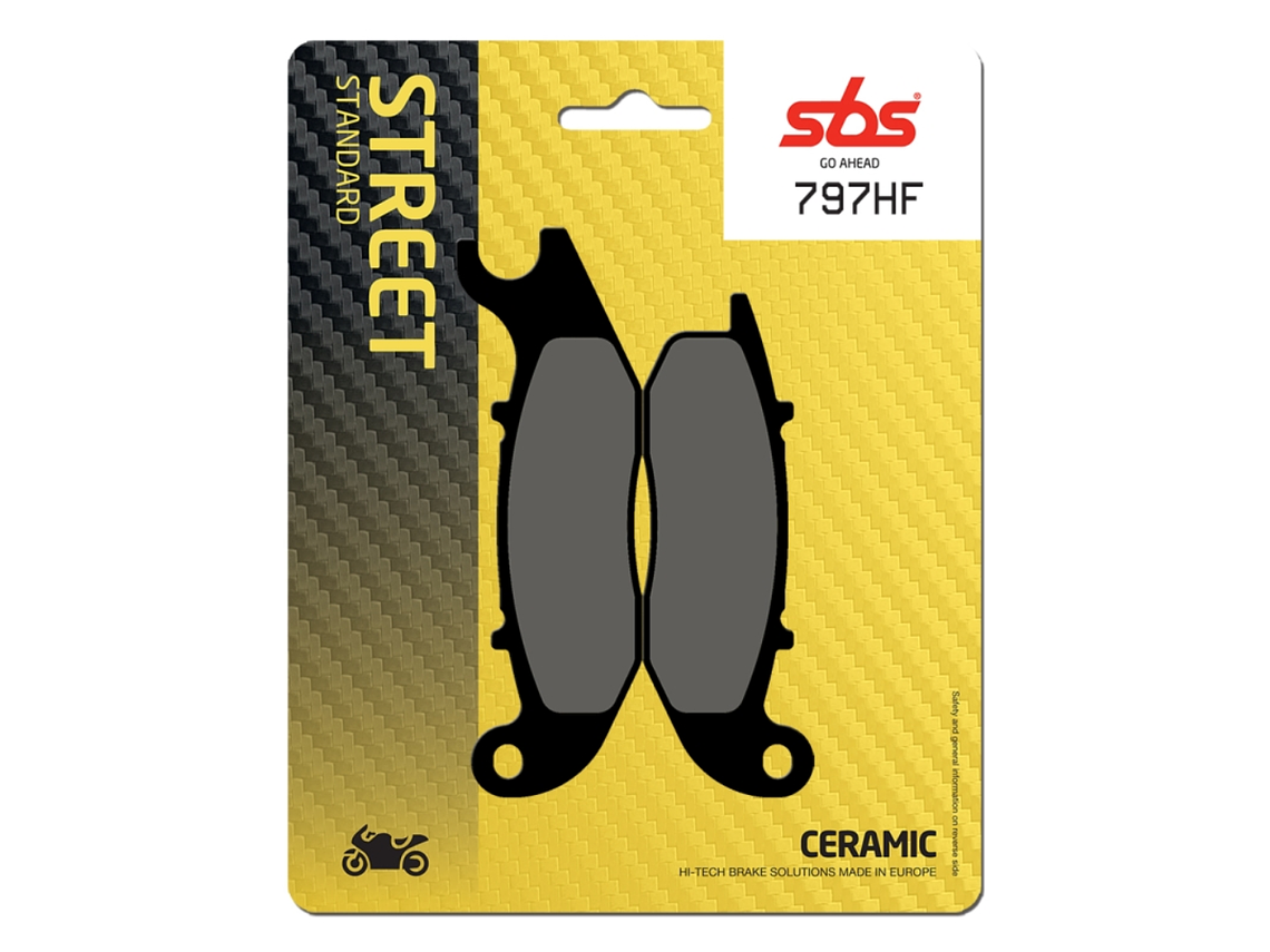 Pastilhas de Travão CBF/CBR 125 797HF - SBS 1