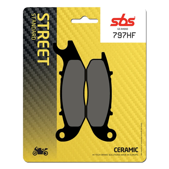 Pastilhas de Travão CBF/CBR 125 797HF - SBS 1