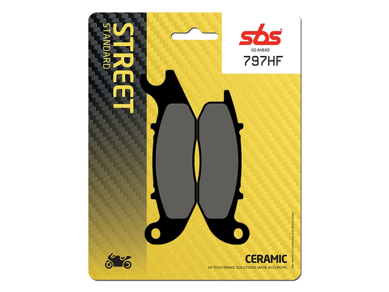 Pastilhas de Travão CBF/CBR 125 797HF - SBS 1
