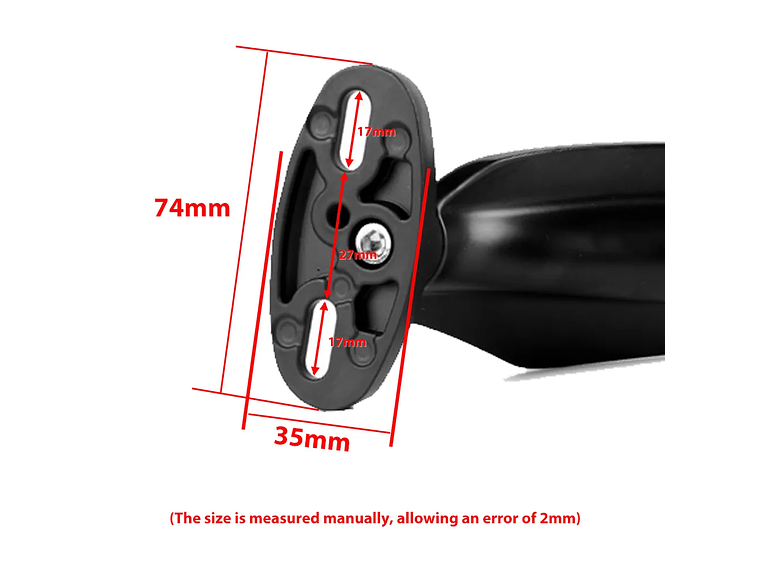 Aerodynamic Mirrors for Motorcycles 6