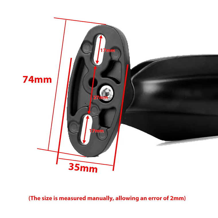 Espelhos Aerodinâmicos para Mota 6