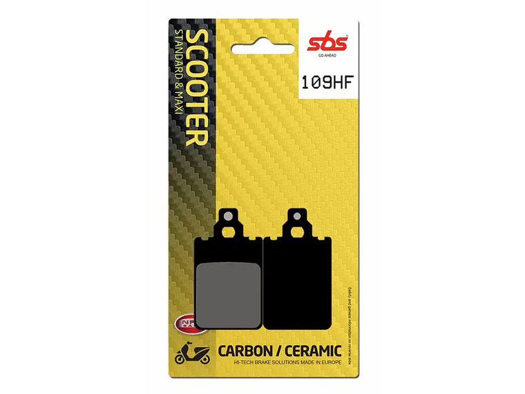 Pastilhas de Travão 109HF - SBS 1