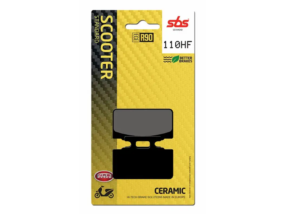 Pastilhas de Travão 110HF - SBS 1
