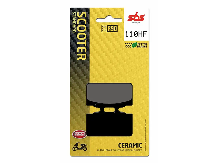 Pastilhas de Travão 110HF - SBS 1