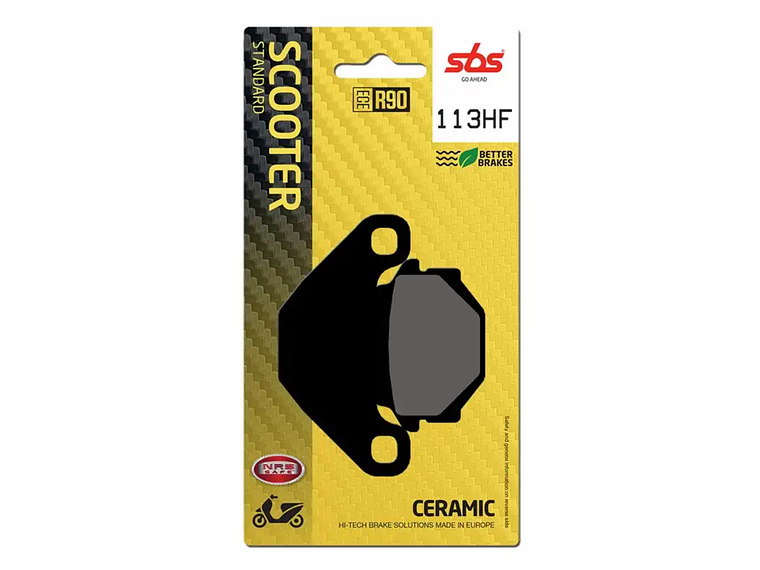 Pastilhas de Travão Kymco Agility 125 113HF - SBS 1