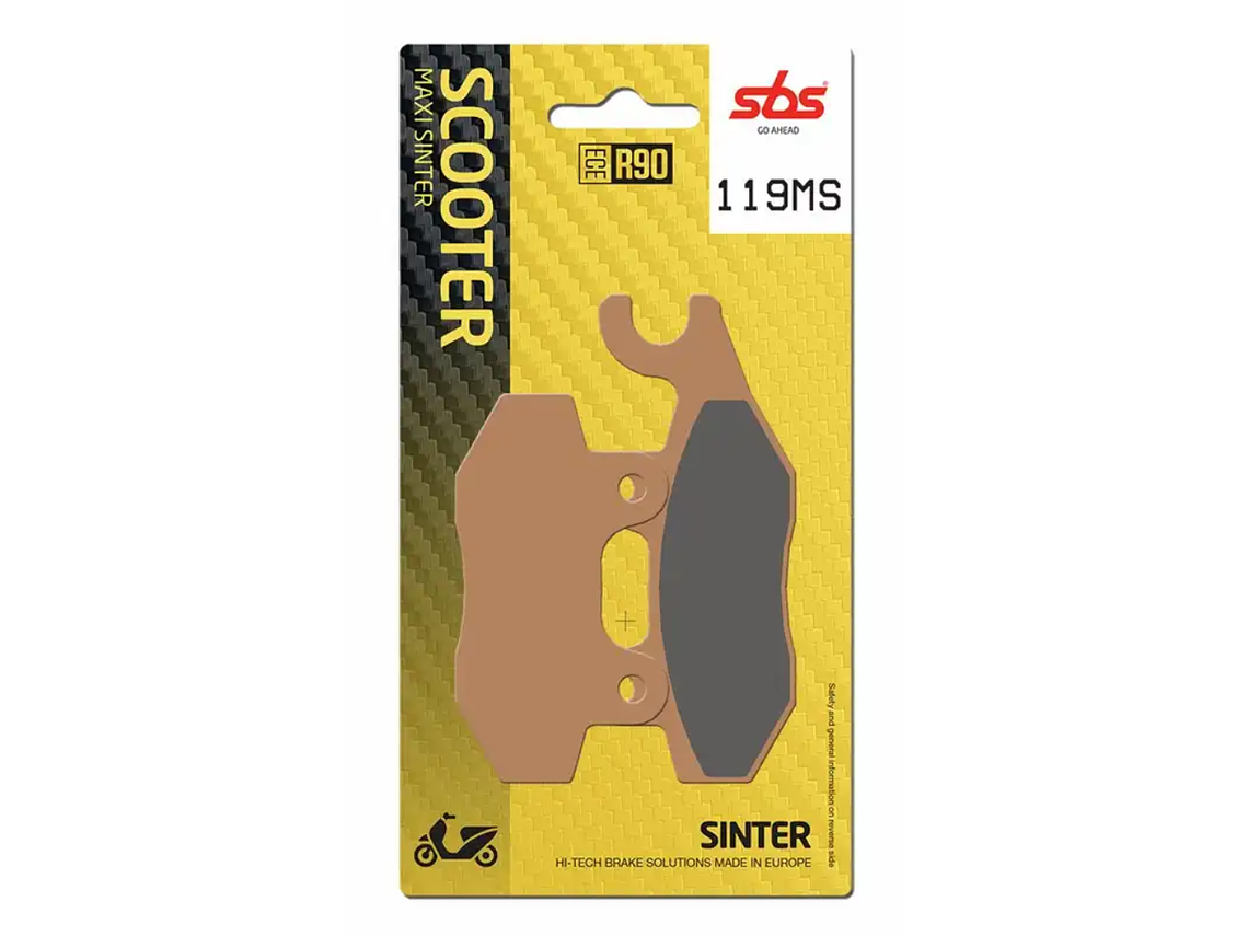 Pastilhas de Travão Kymco 119MS - SBS 1