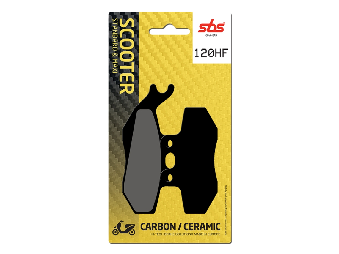 Pastilhas de Travão Kymco 120HF - SBS 1