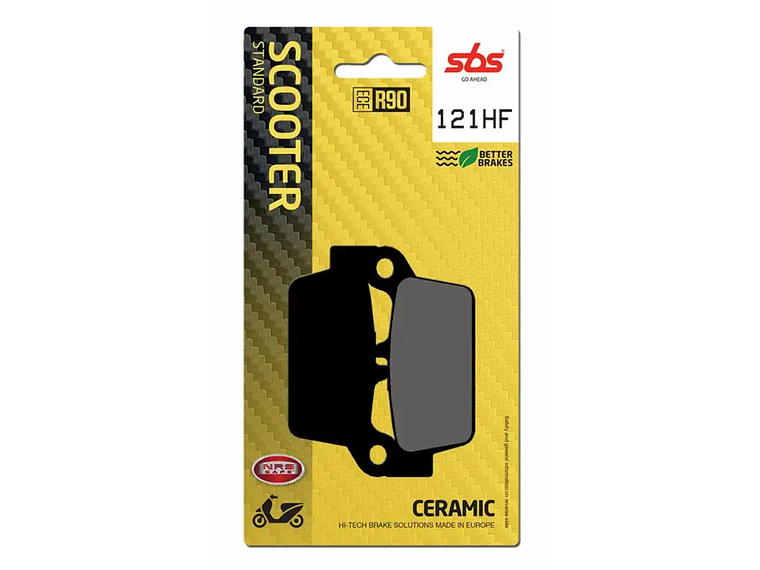 Pastilhas de Travão Kymco 50 121HF - SBS 1