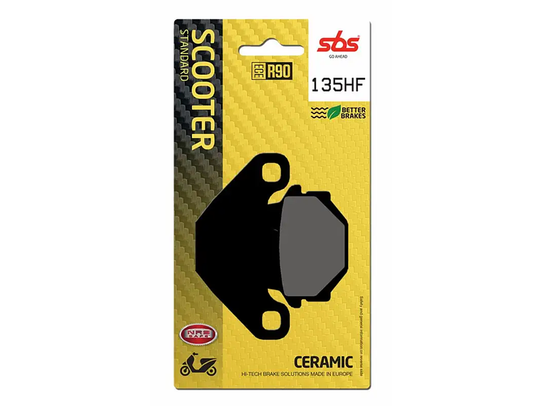 Pastilhas de Travão Kymco 50 135HF - SBS 1