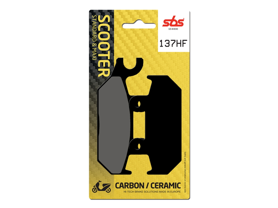 Pastilhas de Travão TZR 50 137HF - SBS 1