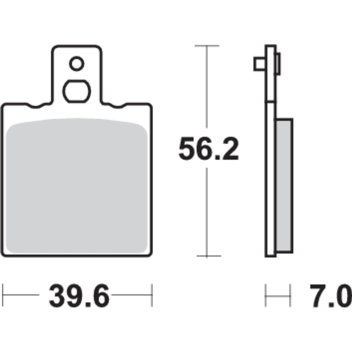Pastilhas de Travão Aprilia RS 50 138HF - SBS 2