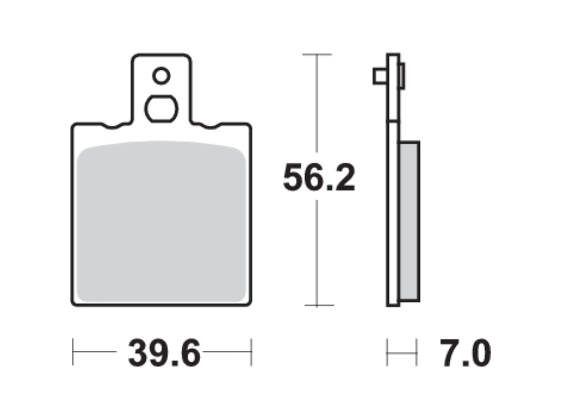 Pastilhas de Travão Aprilia RS 50 138HF - SBS 2