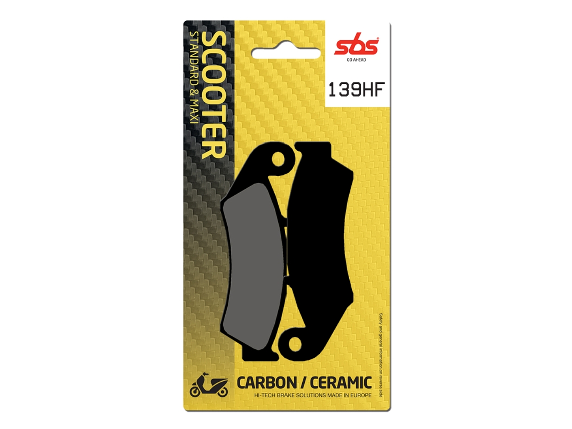 Pastilhas de Travão Honda CRM 50 139HF - SBS 1
