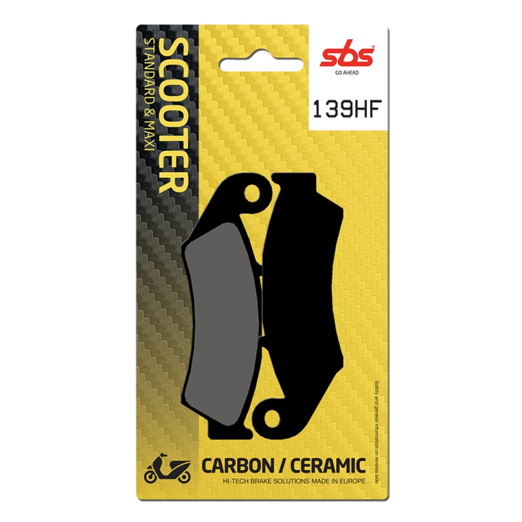 Pastilhas de Travão Honda CRM 50 139HF - SBS 1