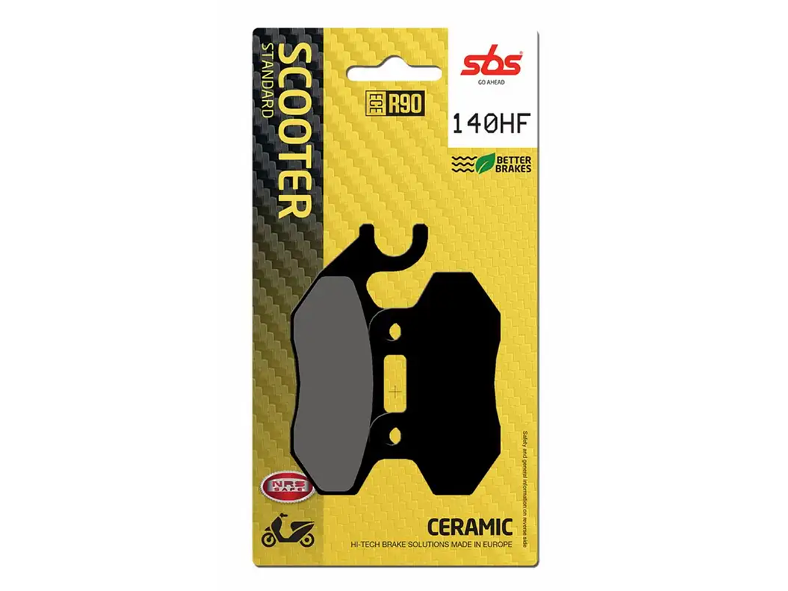 Pastilhas de Travão Sym Symphony 140HF - SBS 1