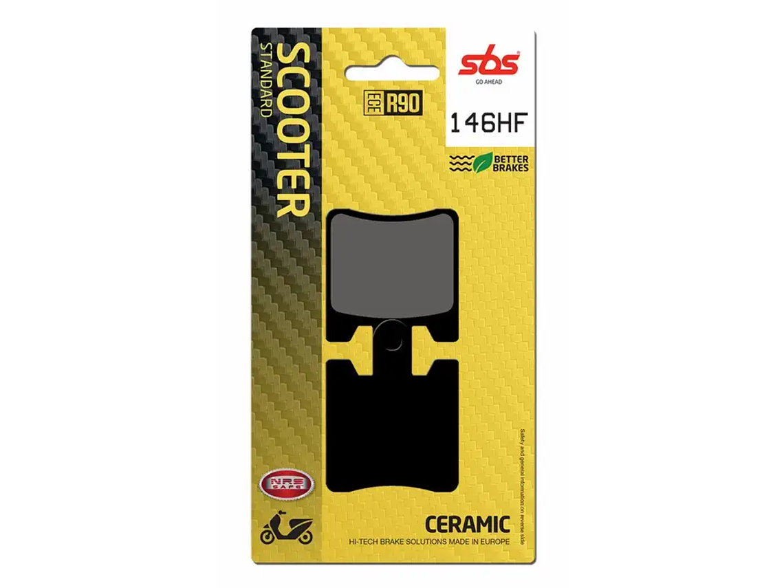 Pastilhas de Travão Daelim S3 146HF - SBS 1