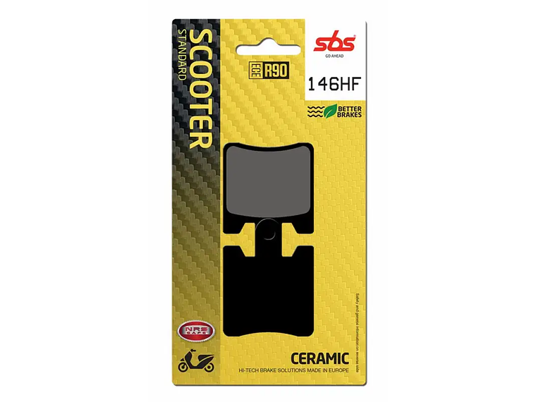 Pastilhas de Travão Daelim S3 146HF - SBS 1