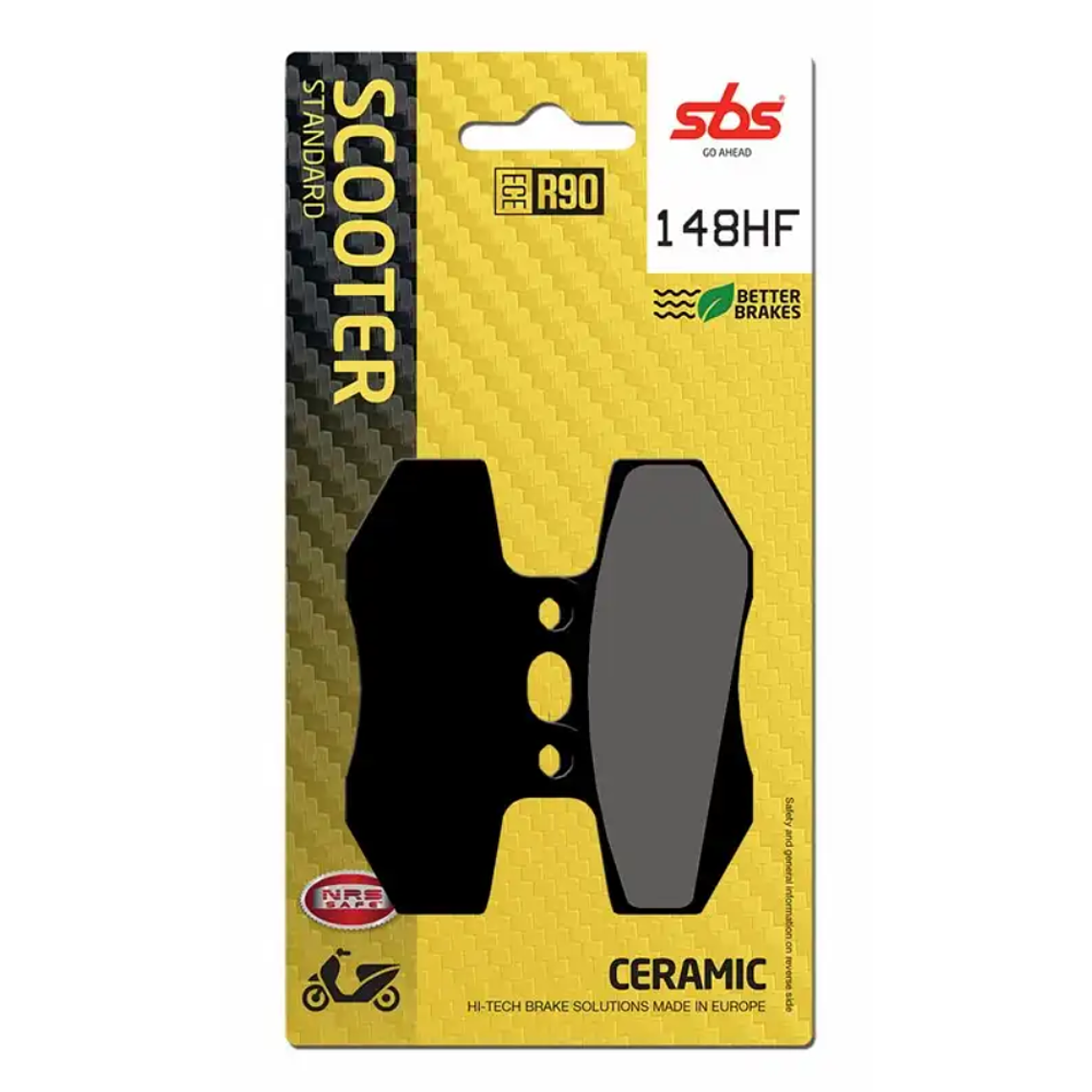 Pastilhas de Travão Beta RR 50 148HF - SBS 1