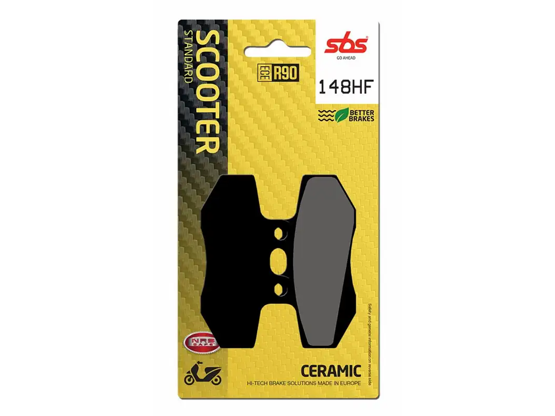 Pastilhas de Travão Beta RR 50 148HF - SBS 1