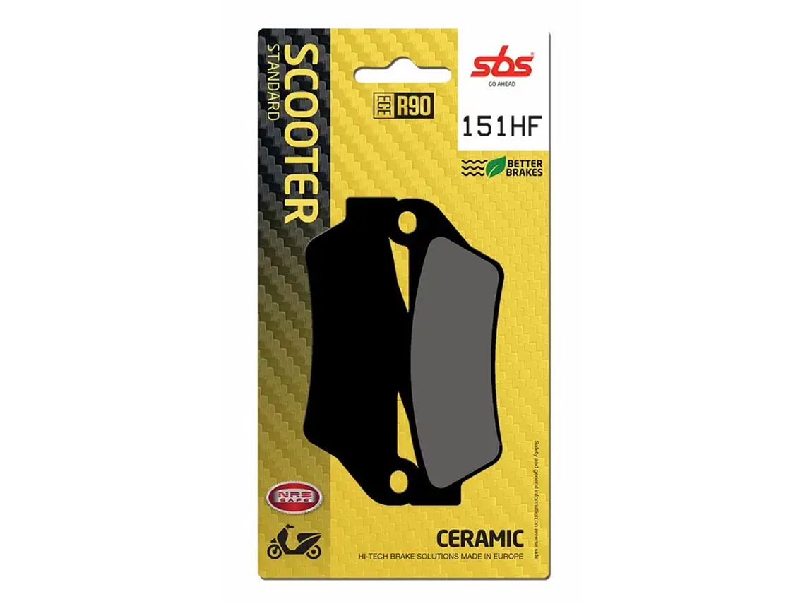 Pastilhas de Travão Husaberg 151HF - SBS 1