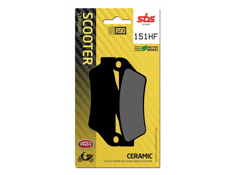 Pastilhas de Travão Husaberg 151HF - SBS 1