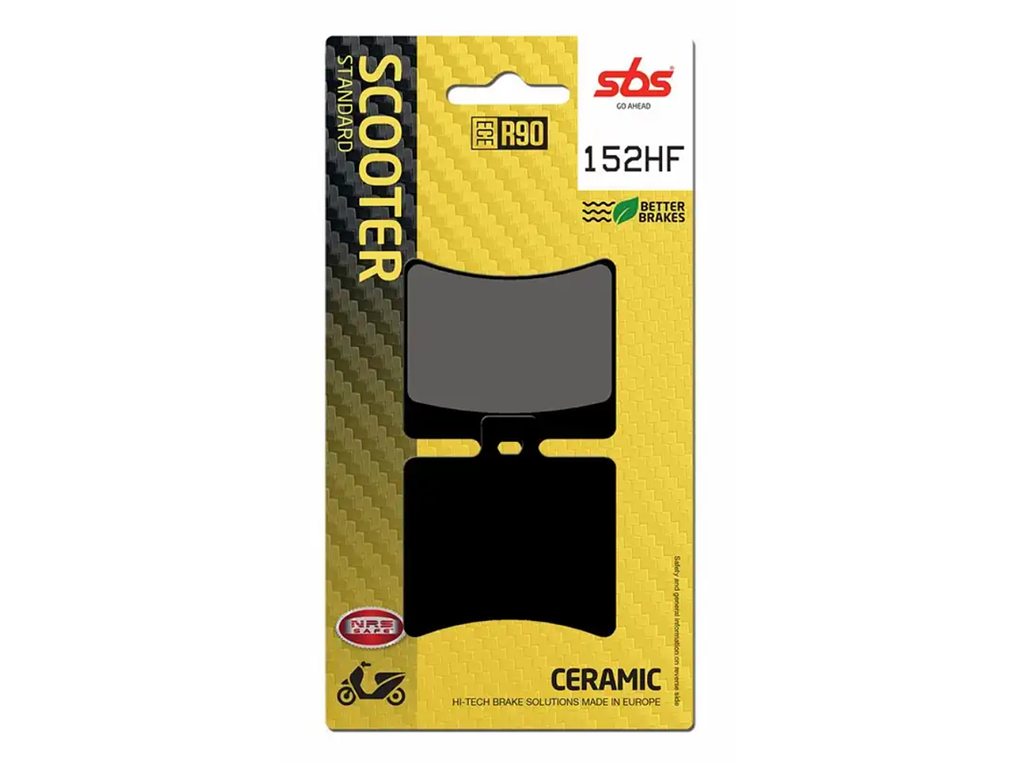 Pastilhas de Travão Aprilia 152HF - SBS 1