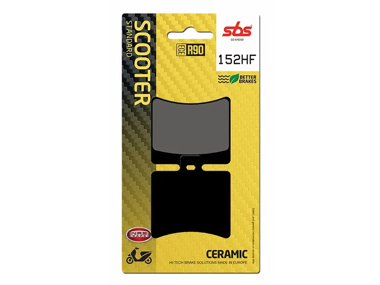 Pastilhas de Travão Aprilia 152HF - SBS 1