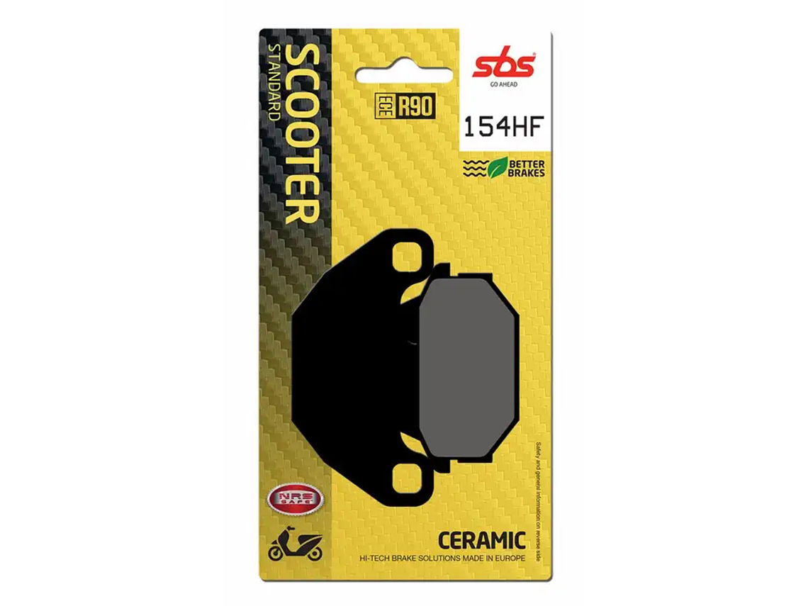 Pastilhas de Travão Kymco 154HF - SBS 1