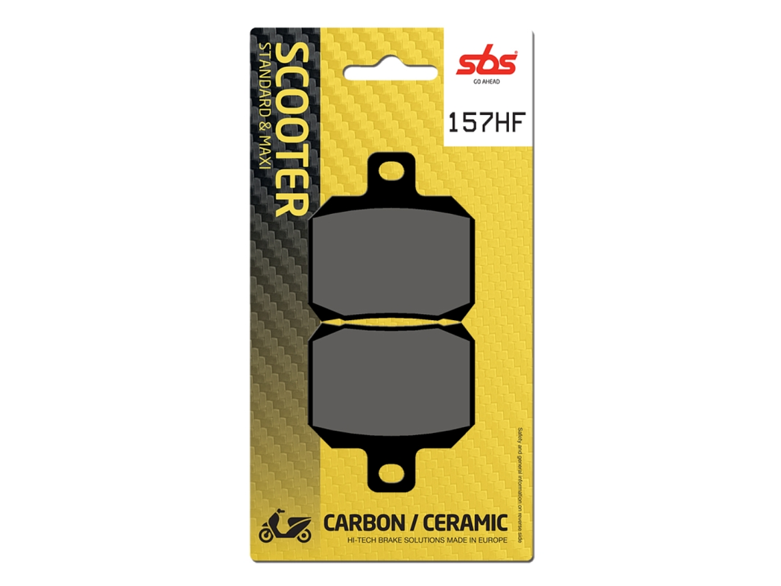 Pastilhas de Travão 157HF - SBS 1