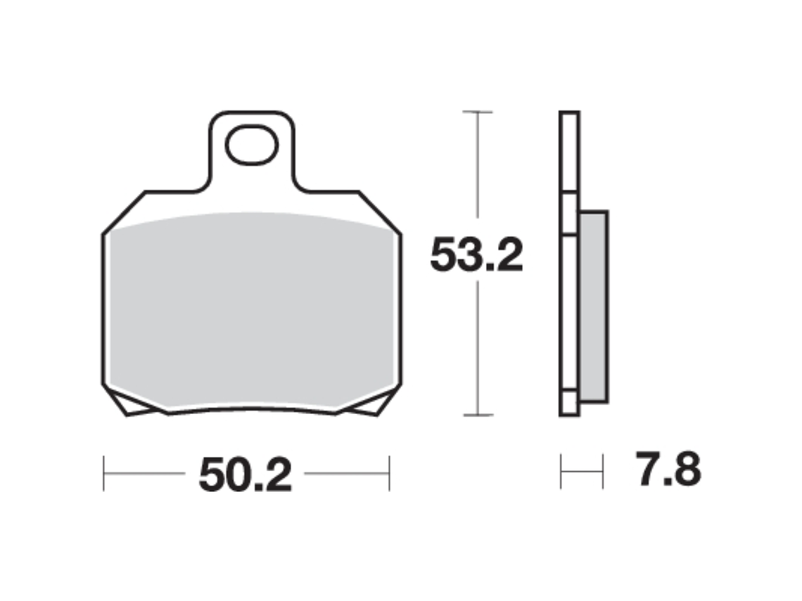 Pastilhas de Travão 157HF - SBS 2