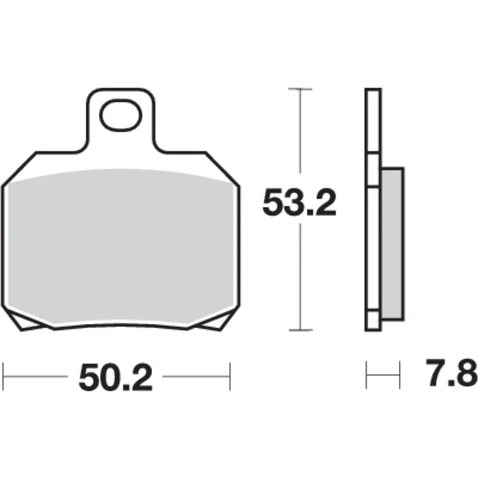 Pastilhas de Travão 157HF - SBS 2