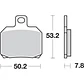 Pastilhas de Travão 157HF - SBS - vignette 2