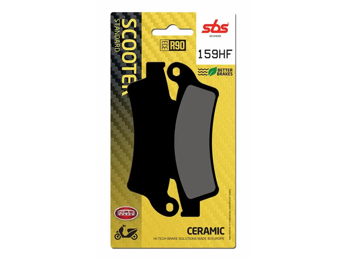 Pastilhas de Travão 159HF - SBS 1