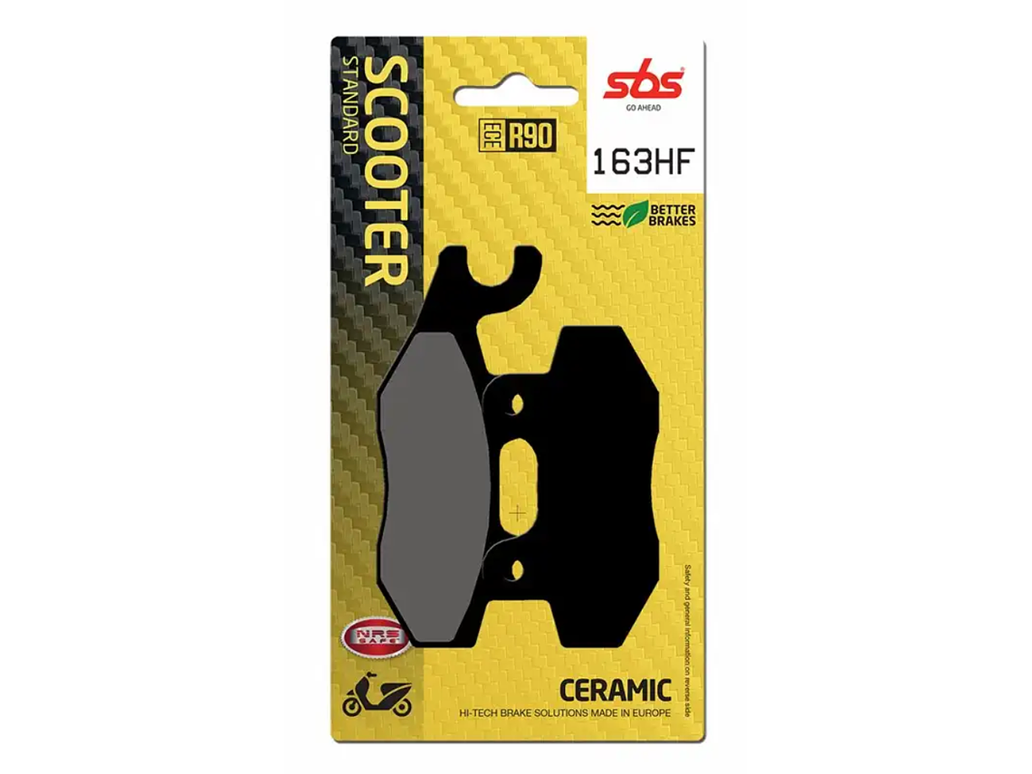 Pastilhas de Travão Kymco Agility 163HF - SBS 1