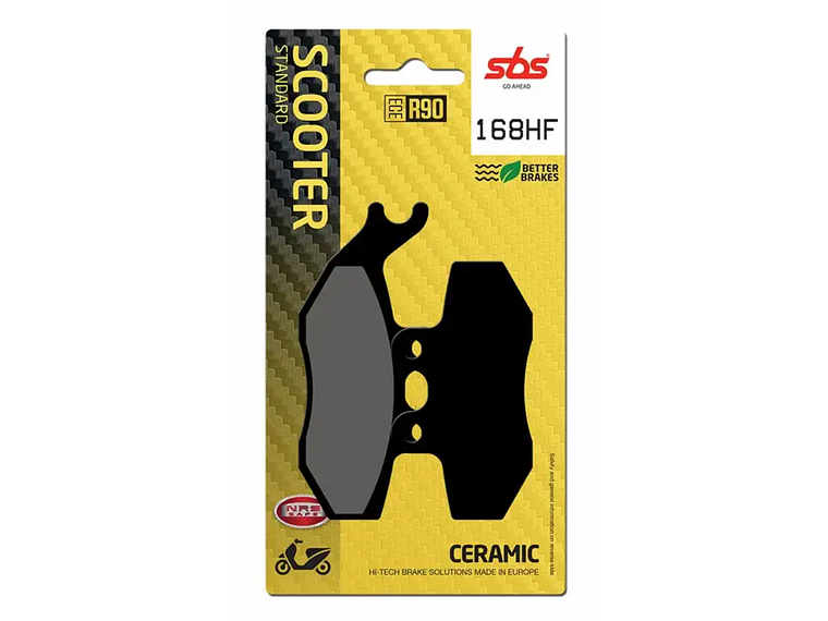 Pastilhas de Travão 168HF - SBS 1