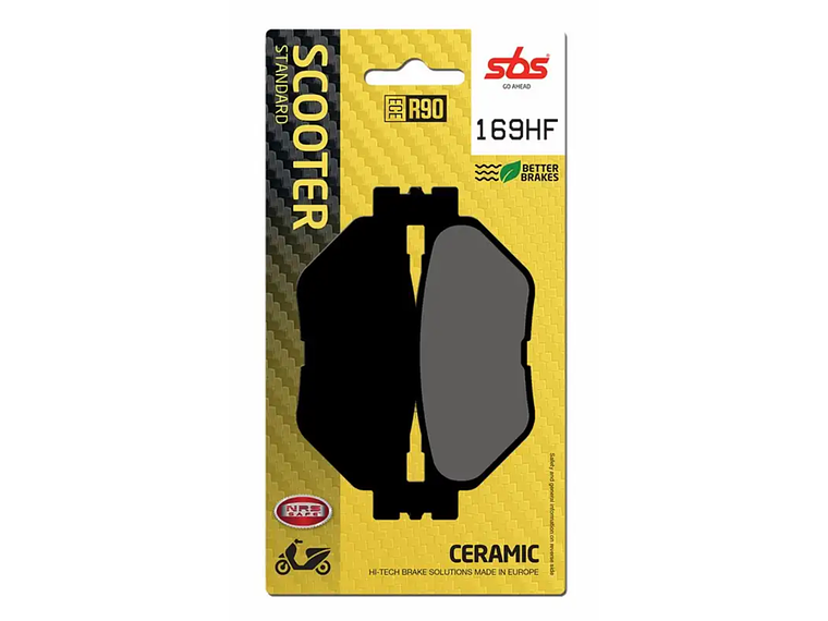 Pastilhas de Travão T-Max 530 169HF - SBS 1
