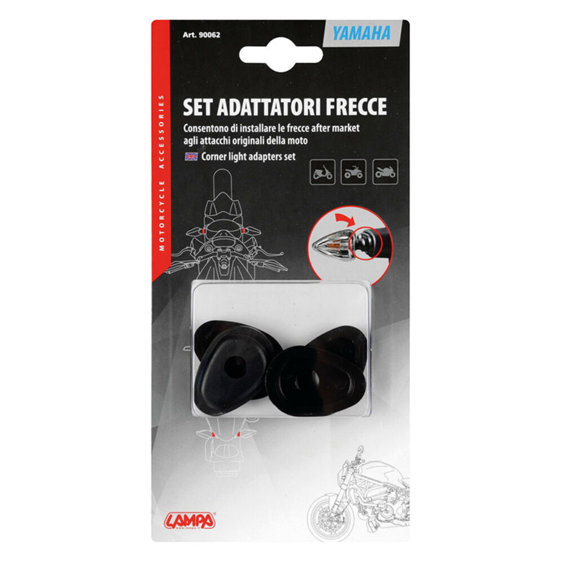 Adaptadores Piscas Yamaha - Lampa  2