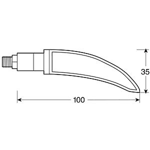 Piscas LED Katana - Lampa
