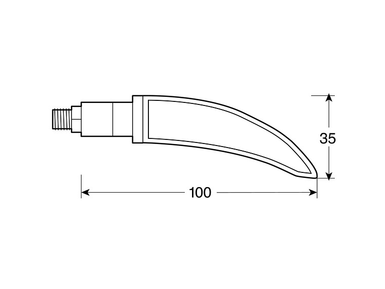 Piscas LED Katana - Lampa 2